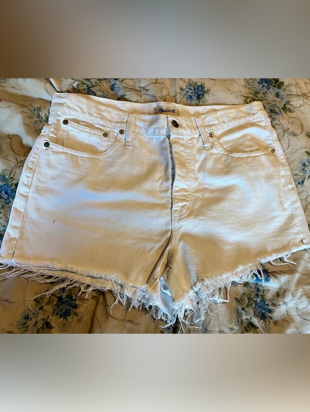 Madewell 100% Cotton Relaxed Denim Shorts Denim Shorts Waist 30